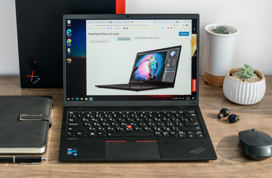 Огляд Lenovo ThinkPad X1 Nano
