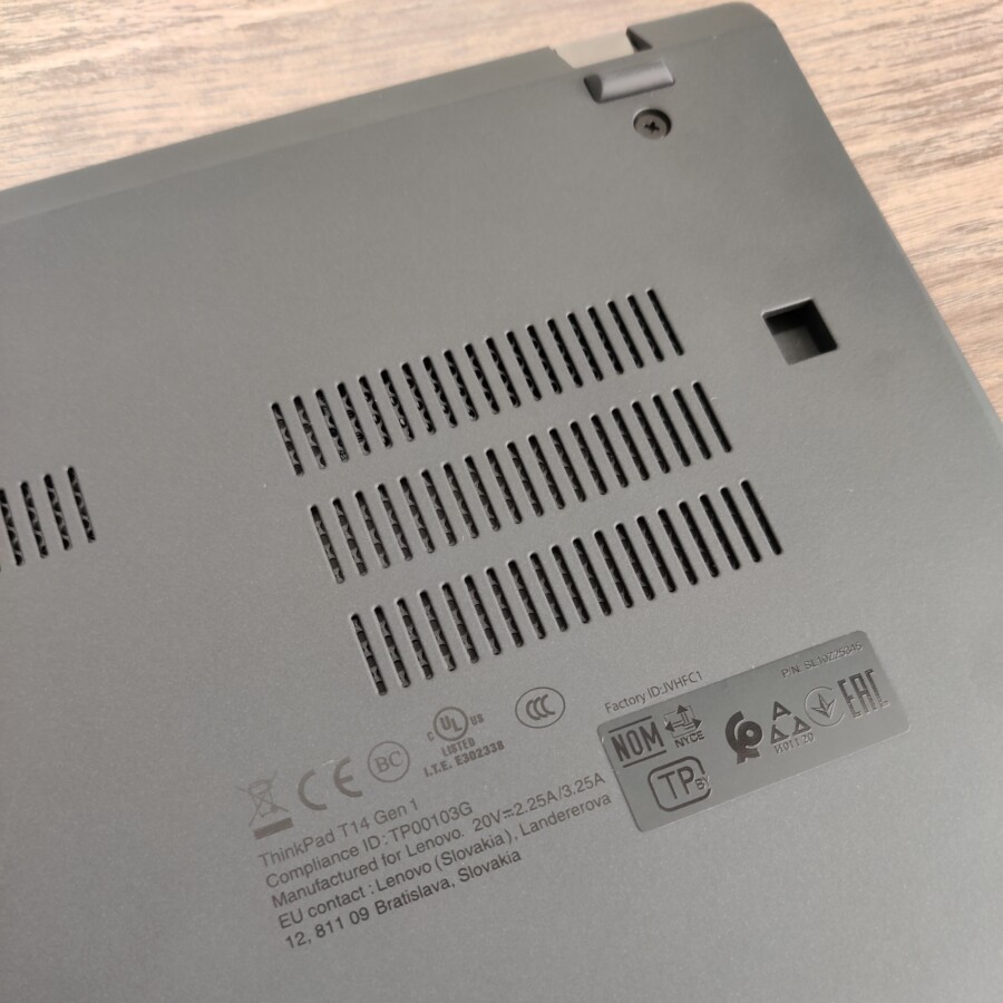 Огляд ThinkPad T14 Gen 1 (AMD)